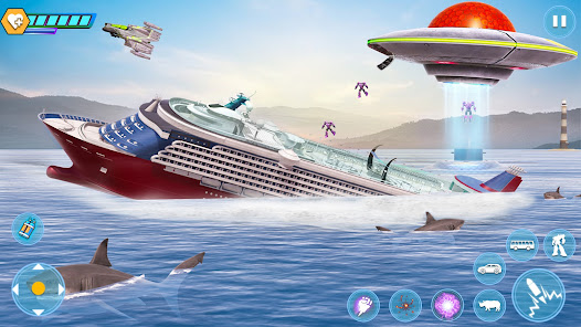 Titanic Robot Transport Games  screenshots 1