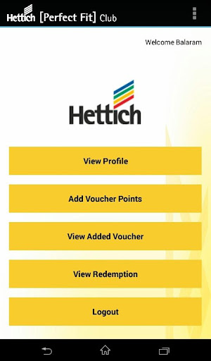 Hettich Perfect Fit Club Screen 2
