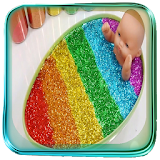 Slime Baby Doll Bath Time icon
