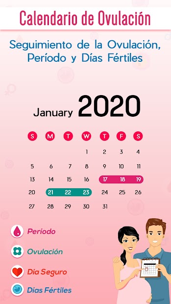 Image 3 Calculadora de Ovulación - Calendario Menstrual android