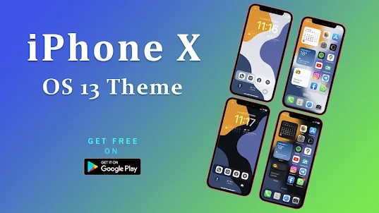 iPhone X Launcher OS 13 Theme
