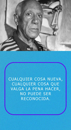 Pablo Picasso frases Screen 2