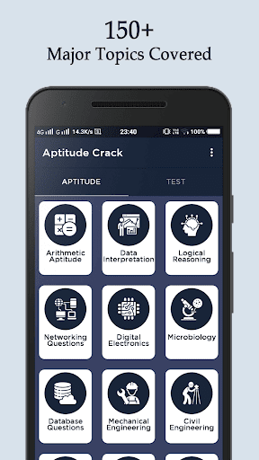 Android application Aptitude Crack -Placement Prep screenshort