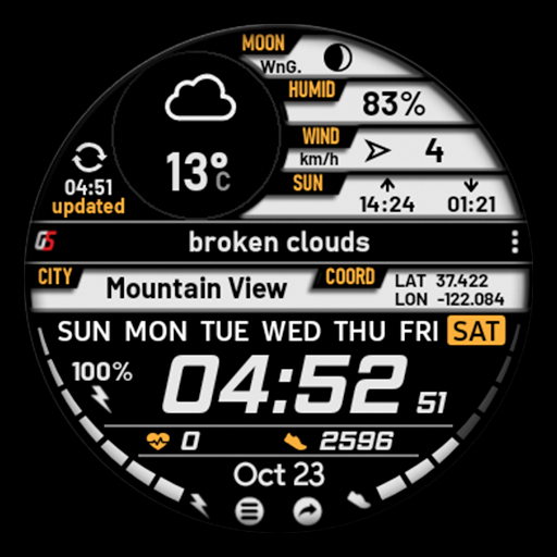 GS Weather 4 Watch Face logo