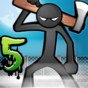 Anger of stick 5 : zombie Mod apk أحدث إصدار تنزيل مجاني