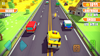screenshot of Blocky Highway: Traffic Racing