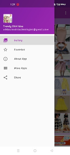 Android application Trendy Skirt Idea Gallery screenshort