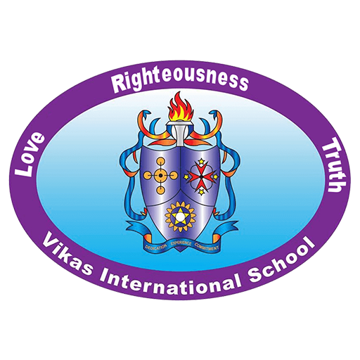 Vikas International School - P logo