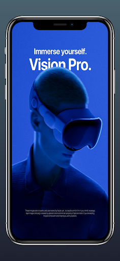 Android application Vision Pro Guide screenshort