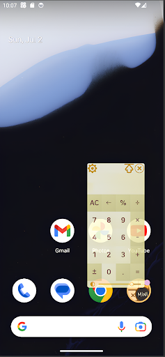 MiniCalculator Screen 2