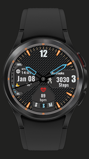 NB017 Analog watch face Screen 3
