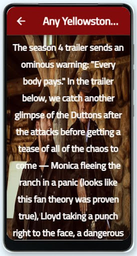 Yellowstone Season 4 a story