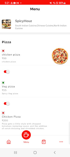 SpicyHouz Restaurant Screen 3