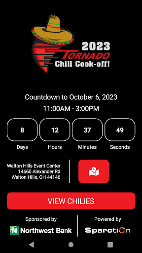 Android application Tornado Chili screenshort