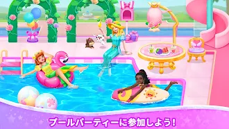 Game screenshot リトルパンダのおとめタウン mod apk