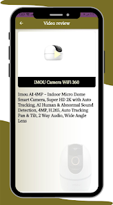 Imou Caméra Surveillance WiFi Intérieure Caméra 360° Version 2021 – Votre  partenaire hi-tech !