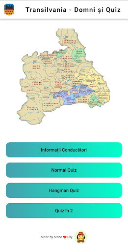 Android application Istorie - Transilvania Quiz screenshort