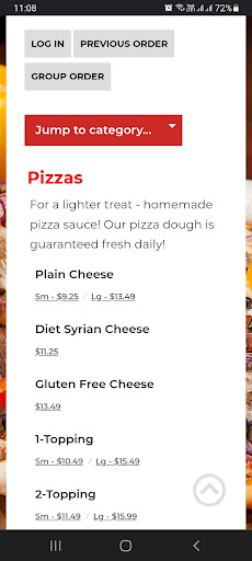Flints Corner Pizza Screen 3