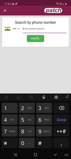 PatchQuick Mobile Screen 2