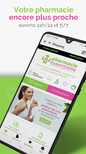 Android application Pharmacie Essentielle Belafarm screenshort