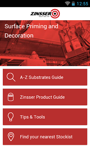 Android application Zinsser Pocket Guide screenshort
