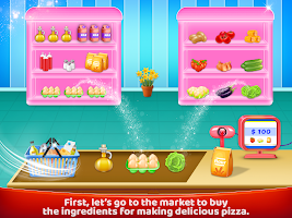 Pizza Cooking Kitchen Game