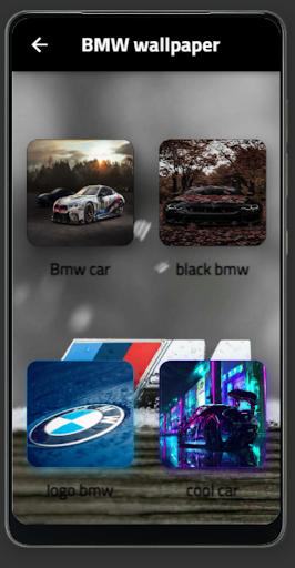 Android application bmw wallpaper screenshort