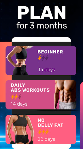 Abs workout plan for 30 days - Belly fat workout screenshot 2