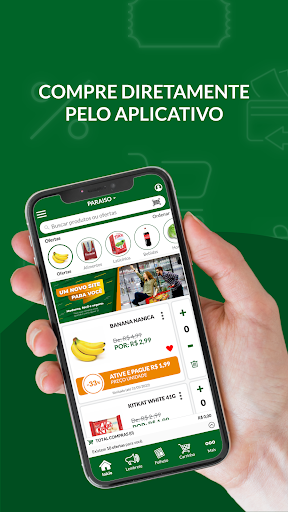 Android application Paraíso Supermercados screenshort