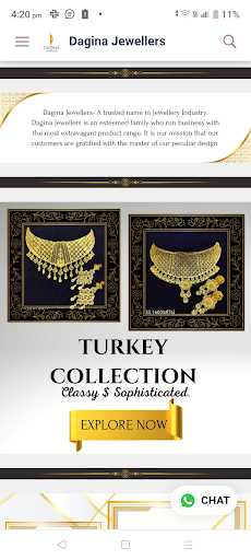 Dagina Jewellers Screen 2