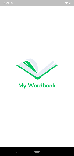 Android application My Wordbook screenshort