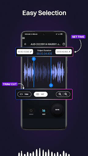 MP3 Cutter, Converter & Merger Screen 2
