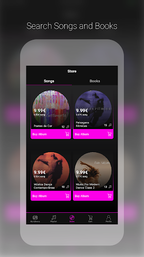 Android application Ballet Music by Delma Nicolace screenshort