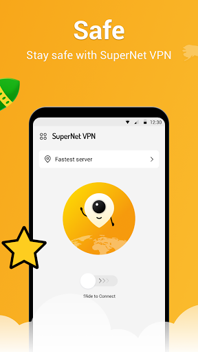 SuperNet VPN: fast VPN Proxy Screen 2