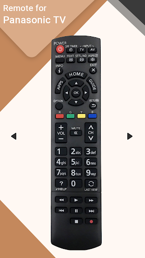 Android application Remote for Panasonic TV screenshort