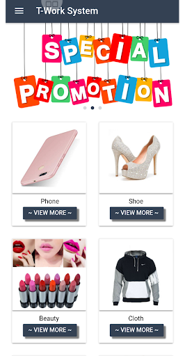Android application Catalogue screenshort
