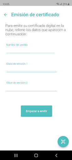 Autorizador Code100 Screen 2