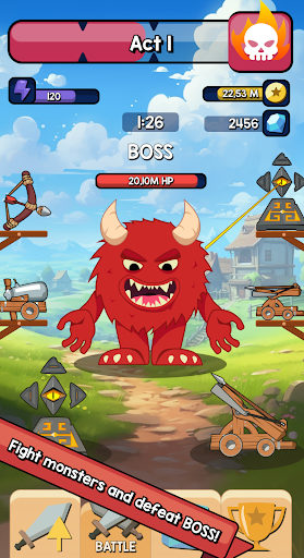 Idle Monster Hunter Clicker Screen 2