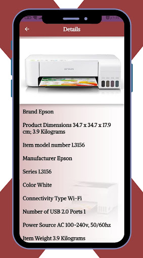 Epson L3156 Printer Guide Screen 3