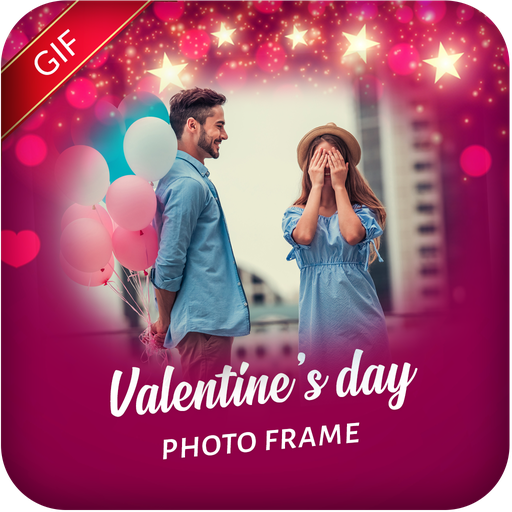 Valentines Day Photo Frame  Icon