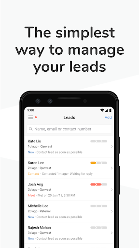 Android application Treq.io screenshort