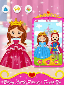 Captura de Pantalla 10 Princess Baby Phone Games android