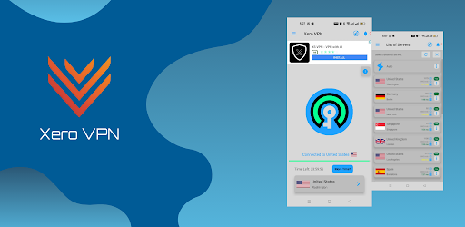Android application Xero VPN - Safer Internet screenshort