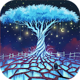 Star home : Glowing magic land Live wallpaper icon