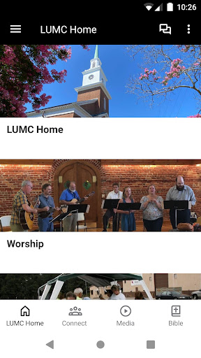 Android application Larchmont UMC screenshort