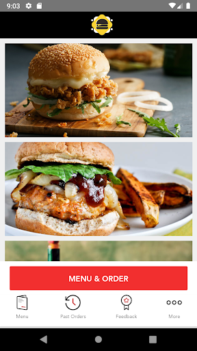 Android application Kezzy Burger screenshort