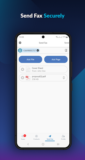 Screenshot of Fax.Plus - Send Fax from Phone