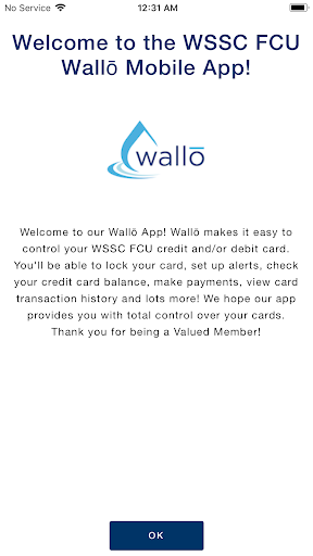 Android application Wallō Card Control screenshort