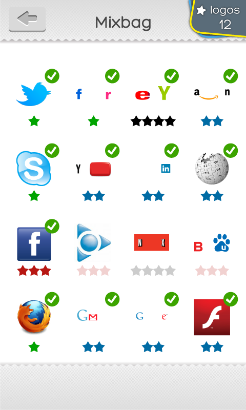 Android application Guess the Logo Quiz Trivia Game screenshort