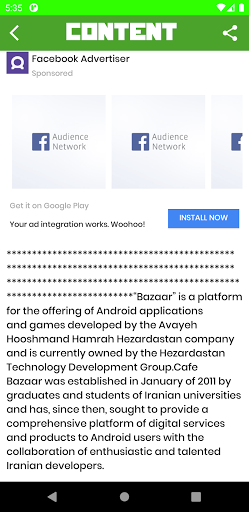 New Cafe bazaar happy Apps info and guide